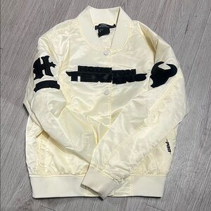 Houston Texans Cream Bomber Jacket